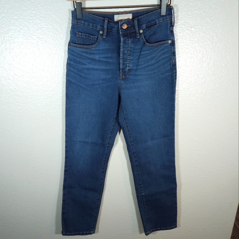 Everlane High-Rise Slim-Straight Size 27 Ankle